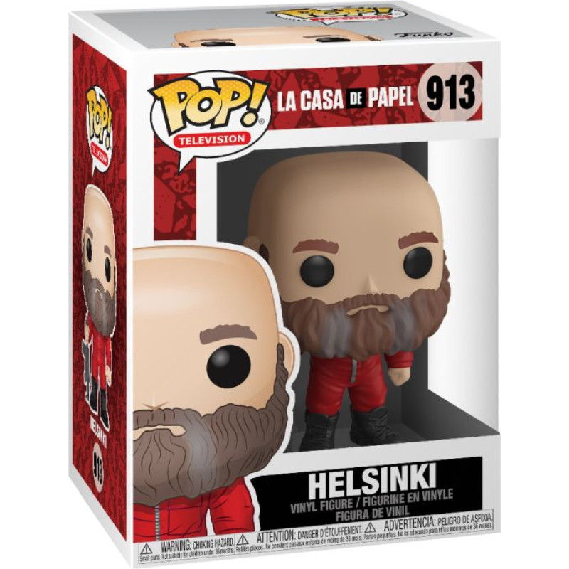 Funko Pop! Television: La Casa de Papel - Helsinki #913 Vinyl Figure