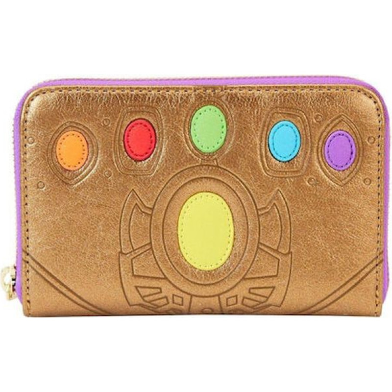 Loungefly Marvel Thanos - Shine Gauntlet Zip Around Wallet (MVWA0208)