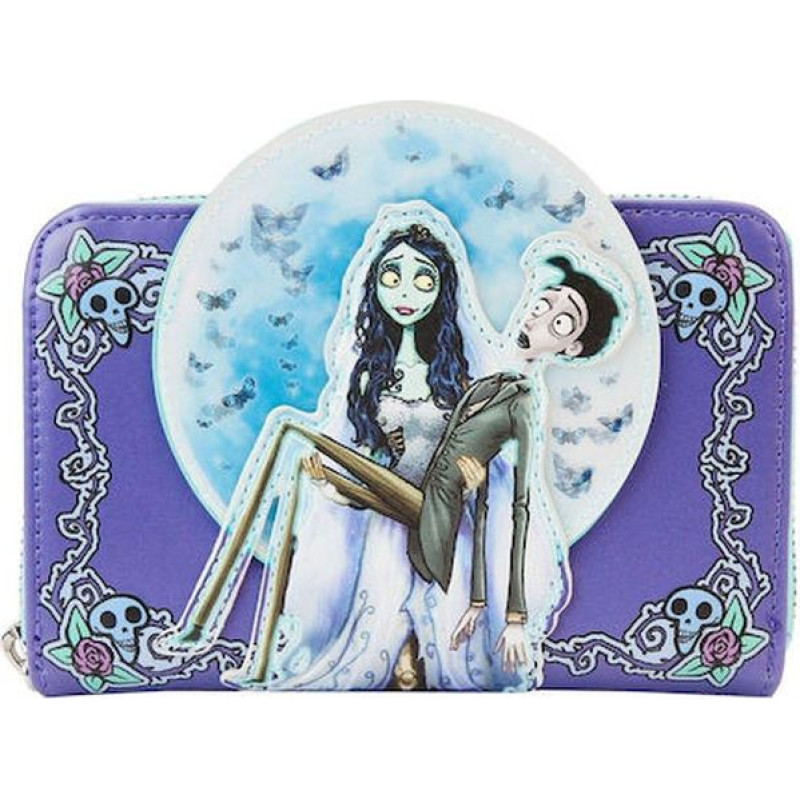 Loungefly Warner Bros: Corpse Bride - Moon Zip Around Wallet (WBWA0009)