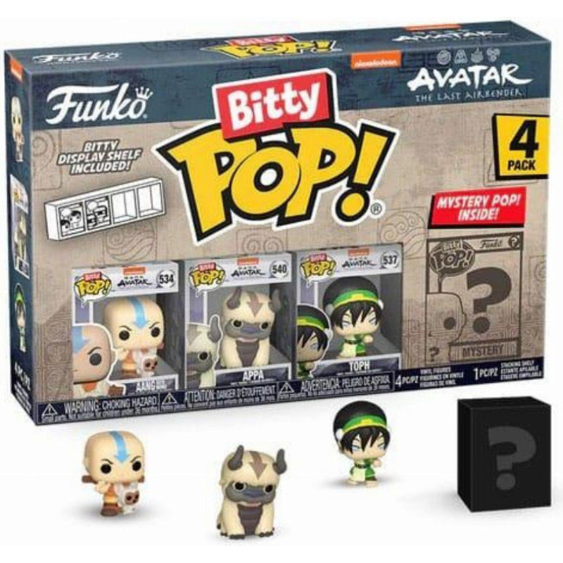 Funko Bitty Pop! 4-Pack: Avatar: The Last Airbender - Aang Vinyl Figures