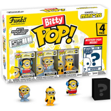 Funko Bitty Pop! 4-Pack: Minions - Roller Skating Stuart Vinyl Figures