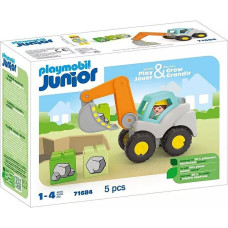 Playmobil Zestaw z figurką junior 71684 koparka
