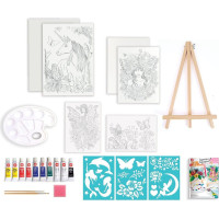 As Company AS Art Box: Εργαστήριο Ζωγραφικής Acrylic (Πορτοκαλί Kουτί) (1038-11026)