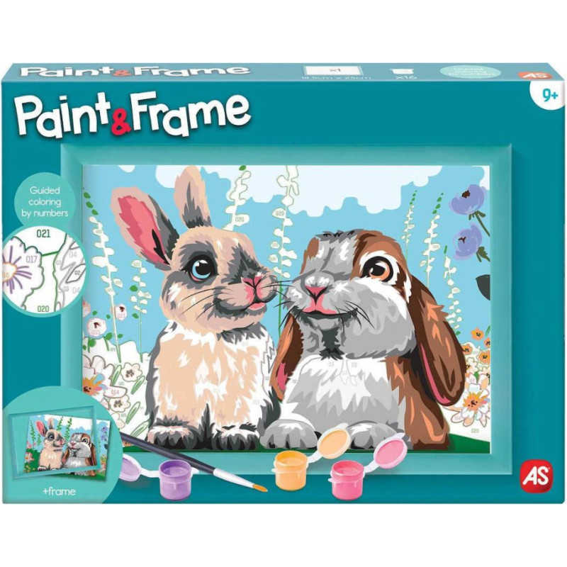 As Company AS Paint  Frame: Cute Bunnies (1038-41011)