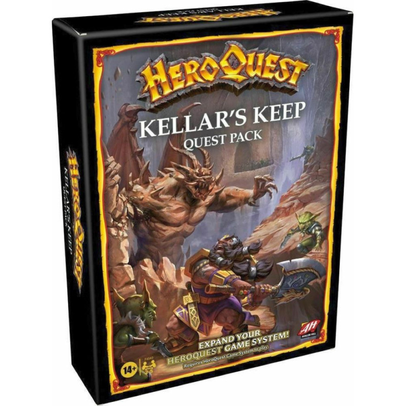 Hasbro Avalon Hill HeroQuest: Kellars Keep Quest Pack (Expansion) (English Language) (F4543)