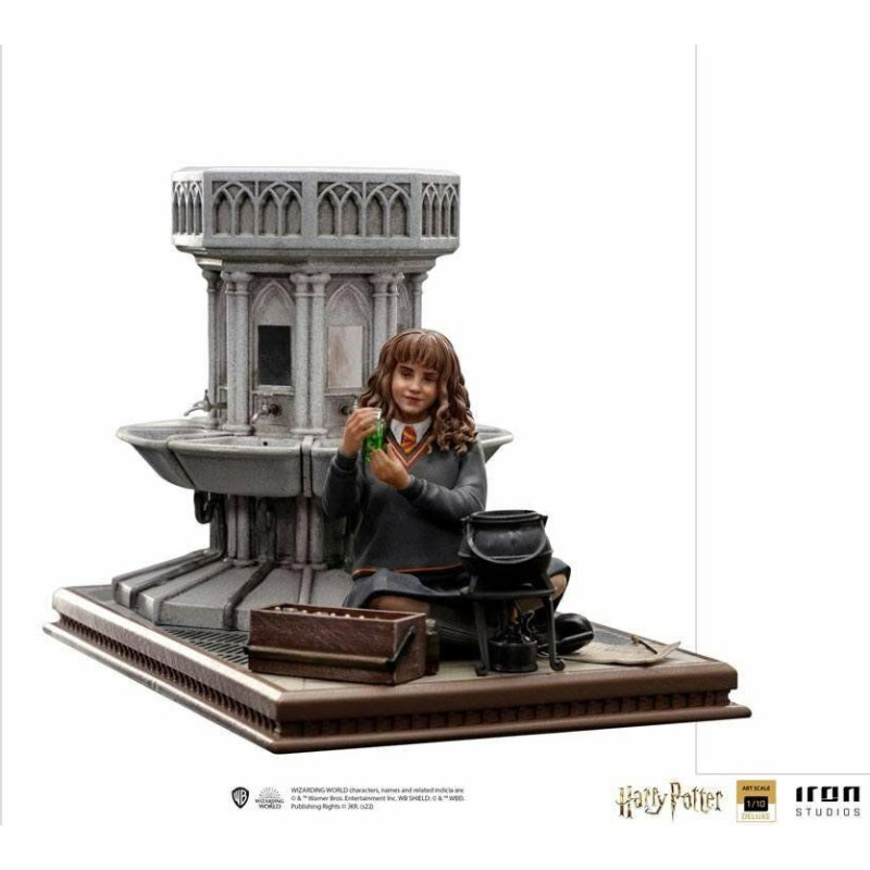 Iron Studios Deluxe: Harry Potter - Hermione Granger Polyjuice Art Scale Statue (1/10) (WBHPM65622-10)