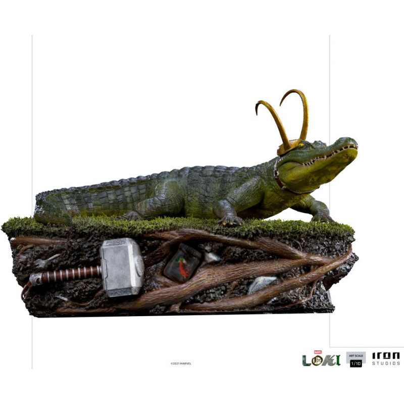 Iron Studios Loki  - Alligator Loki Art Scale Statue (1/10) (MARCAS57121-10)