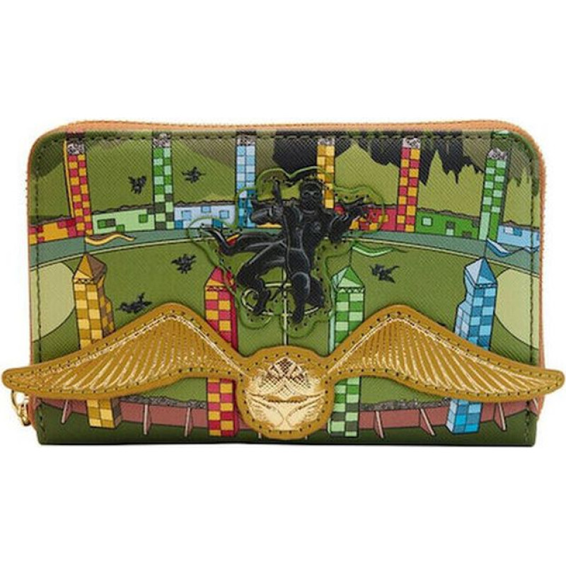 Loungefly Harry Potter - Golden Snitch Zip Around Wallet (HPWA0147)