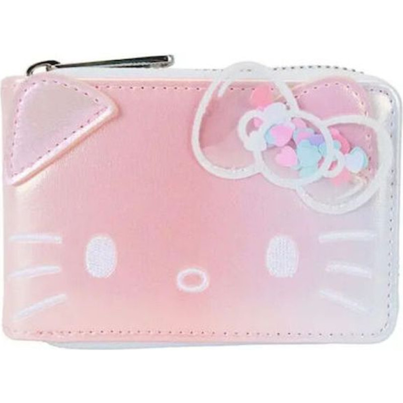 Loungefly Sanrio: Hello Kitty 50Th Anniversary - Clear And Cute Cosplay Accordion Wallet (SANWA0991)