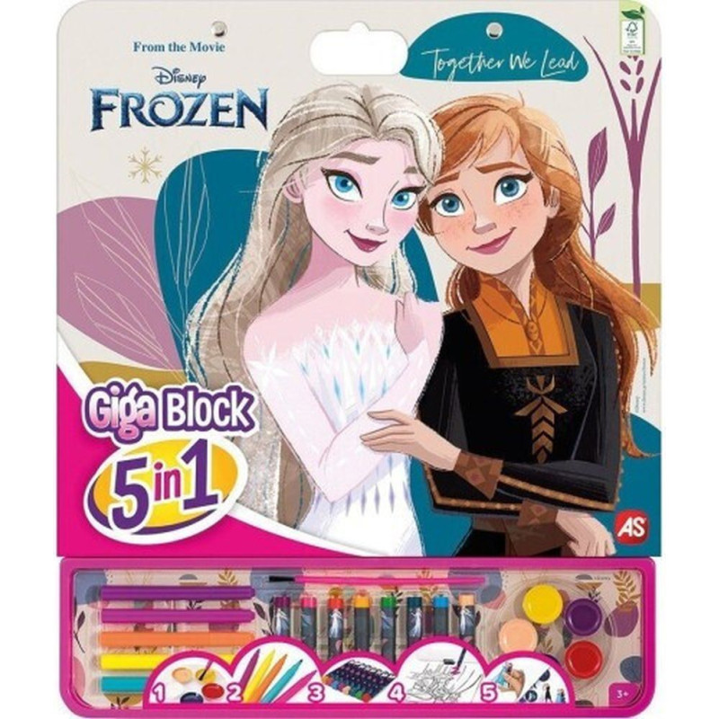 As Company AS Disney: Frozen - Giga Block Painting Set 5 in1 (1023-62750)