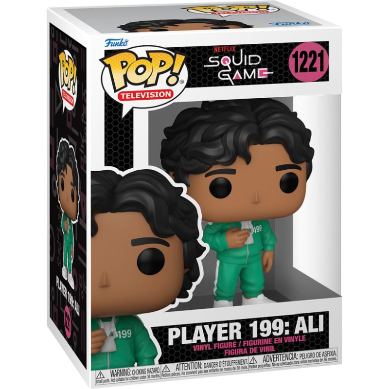 Funko Pop! Television: Squid Game - Player 199: Ali #1221 Vinyl Figure