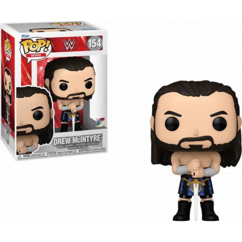 Funko Pop! WWE - Drew McIntyre #154 Vinyl Figure