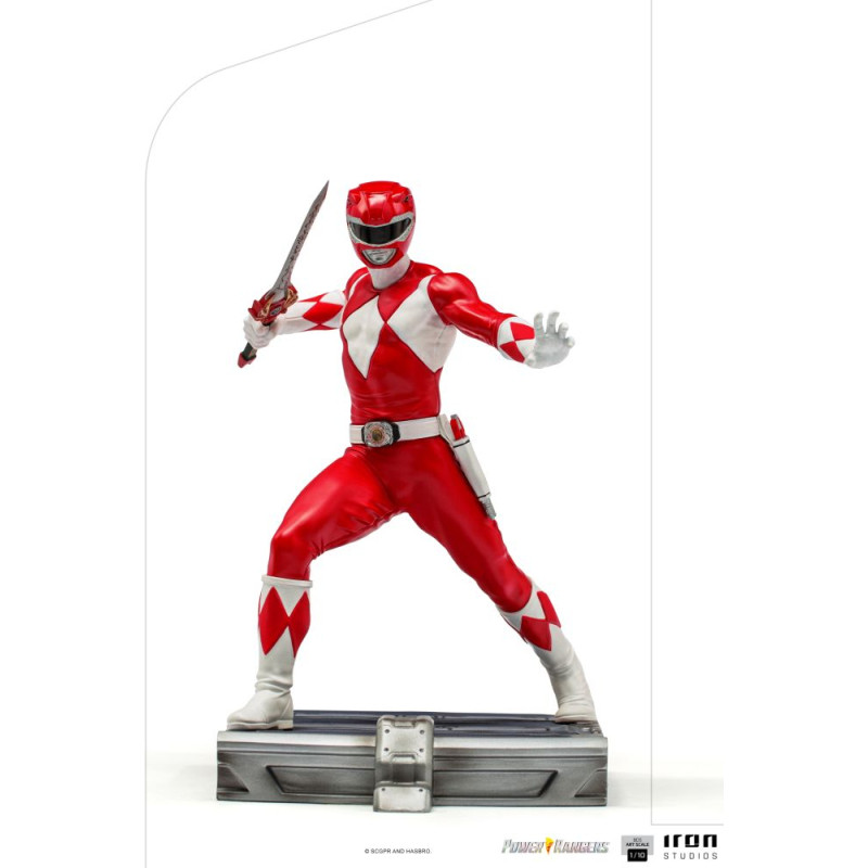 Iron Studios BDS: Power Rangers - Red Ranger Art Scale Statue (1/10) (POWRAN46121-10)