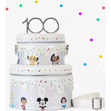 Loungefly Disney 100Th - Celebration Cake Crossbody (WDTB2864)