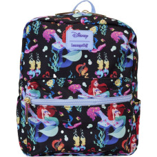 Loungefly Disney: The Little Mermaid 35Th Anniversary - Life Is The Bubbles Aop Nylon Mini Backpack (WDBK3589)