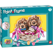 As Company AS Paint  Frame Αdorable Puppies (1038-41019)