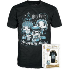 Funko Boxed Tee: Harry Potter Holiday - Ron, Hermione, Harry (S)