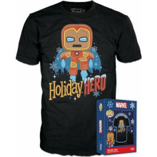 Funko Boxed Tee: Marvel - Gingerbread Iron Man (S)