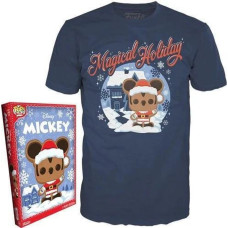 Funko Boxed Tees: Disney Holiday - Santa Mickey (L)