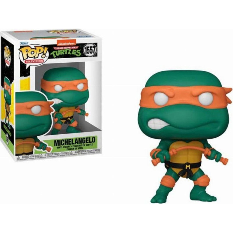 Funko Pop! Television: Teenage Mutant Ninja Turtles - Michelangelo #1557 Vinyl Figure