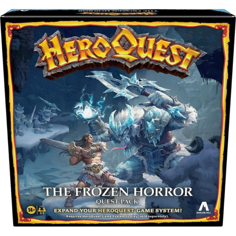 Hasbro Avalon Hill HeroQuest: The Frozen Horror Quest Pack (Expansion) (English Language) (F5815)