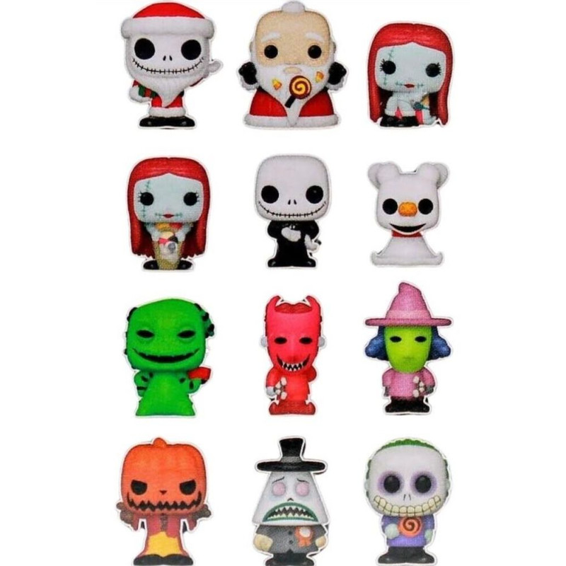 Funko Bitty Pop! The Nightmare Before Christmas Mystery Mini Figure (36 Pieces PDQ) (Blind Bag/Random)