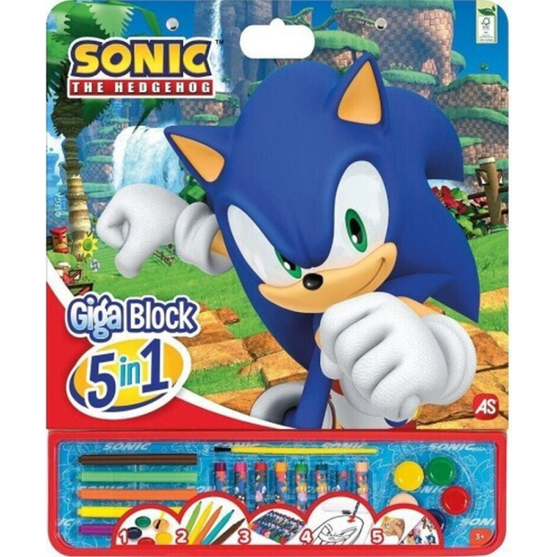 As Company AS Sonic The Hedgehog: Giga Block 5 In 1 (1023-62748)