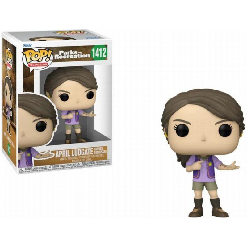 Funko Pop! Television: Parks and Recreation - April Ludgate (Pawnee Goddess) #1412 Vinyl Figure