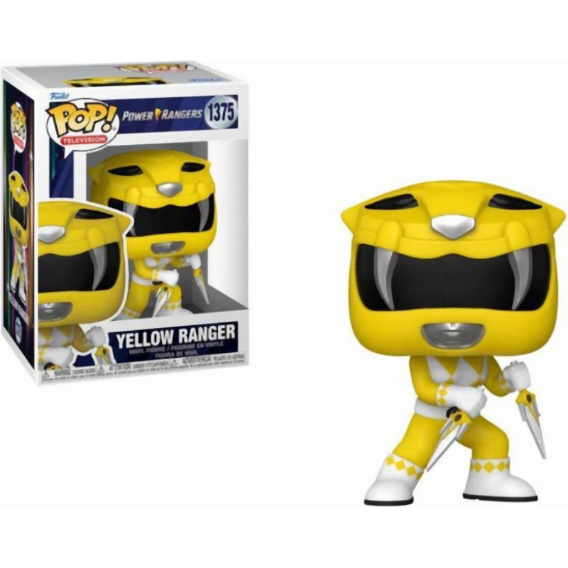 Funko Pop! Television: Power Rangers - Yellow Ranger #1375 Vinyl Figure