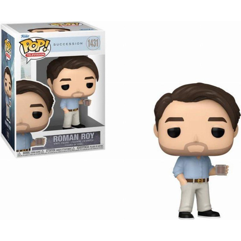 Funko Pop! Television: Succession - Roman Roy #1431 Vinyl Figure