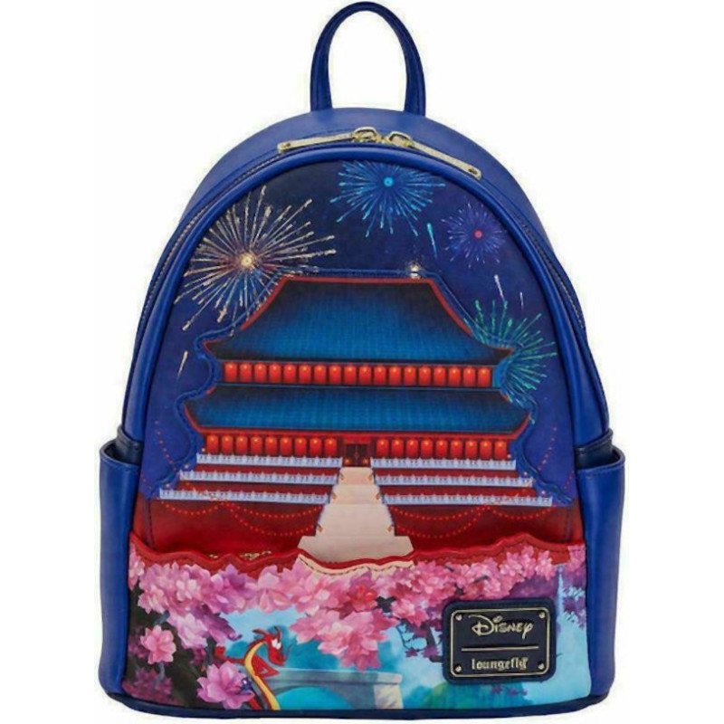 Loungefly Disney - Mulan Castle Light Up Mini Backpack (WDBK2205)