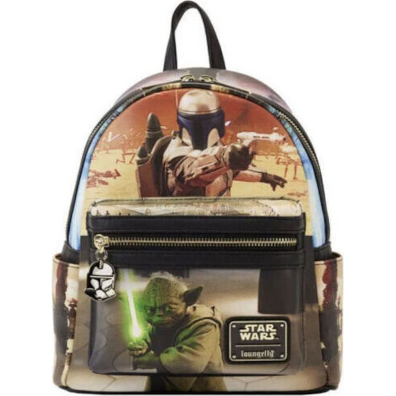 Loungefly Disney Star Wars - Episode Two Attack of the Clones Scene Mini Backpack (STBK0385)