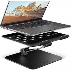 Axagon Stnd-lqb podstawka do laptopów aluminiowa 10-17,3 cala regulowane kąty nachylenia, czarna