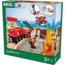 John Hellas Brio World: Firefighter Set (33815)