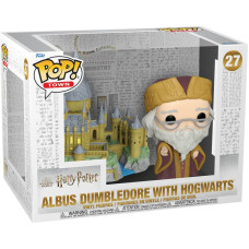 Funko Pop! Town: Harry Potter - Albus Dumbledore with Hogwarts #27 Vinyl Figure