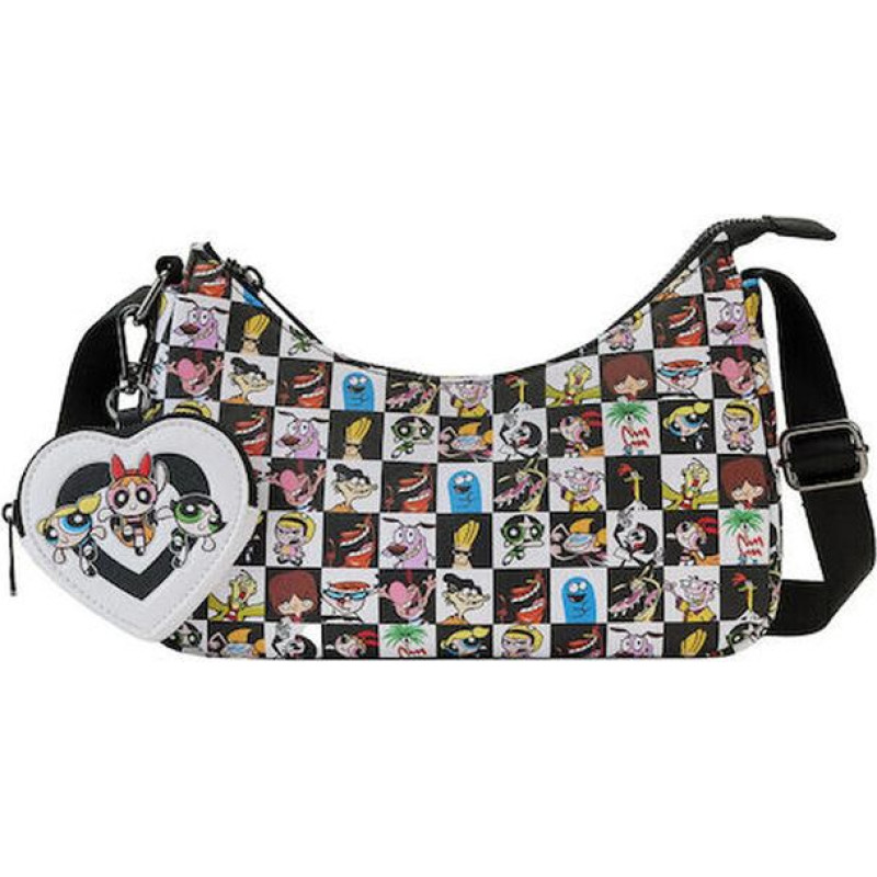 Loungefly Cartoon Network - Retro Collage Crossbody Bag with Coin Pouch (CNTB0001)