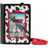 Loungefly Disney: Classic Books - 101 Dalmatians Convertible Crossbody Bag (WDTB2651)