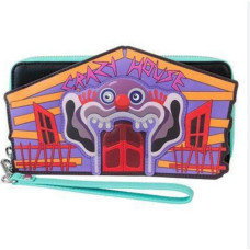 Loungefly Mgm - Killer Klowns From Outer Space Zip Around Wristlet (KKLWA0001)