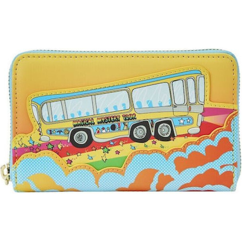 Loungefly The Beatles - Magical Mystery Tour Bus Zip Around Wallet (TBLWA0008)