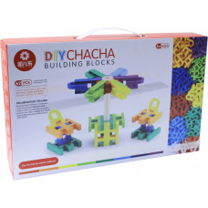 Askato Klocki drabinki 62 elementy w pudełku