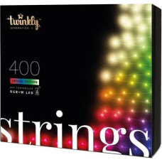 Twinkly Inteligentne lampki choinkowe strings 400 led rgb+w łańcuch 32m