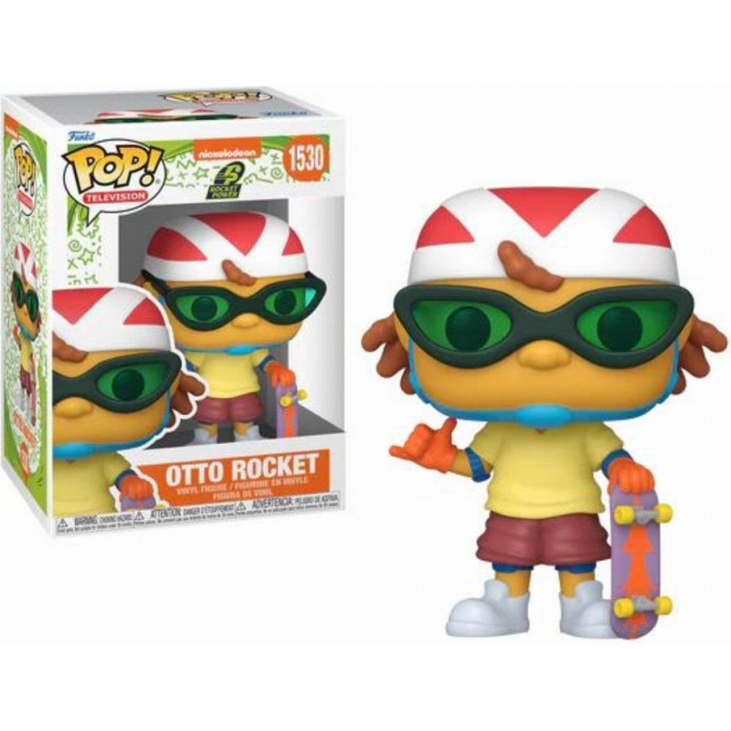 Funko Pop! Television: Nickelodeon Rocket Power - Otto Rocket #1530 Vinyl Figure