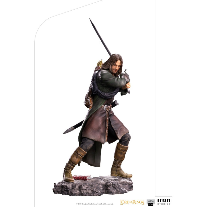 Iron Studios BDS: The Lord of the Rings - Aragon Art Scale Statue (1/10) (WBLOR58521-10)