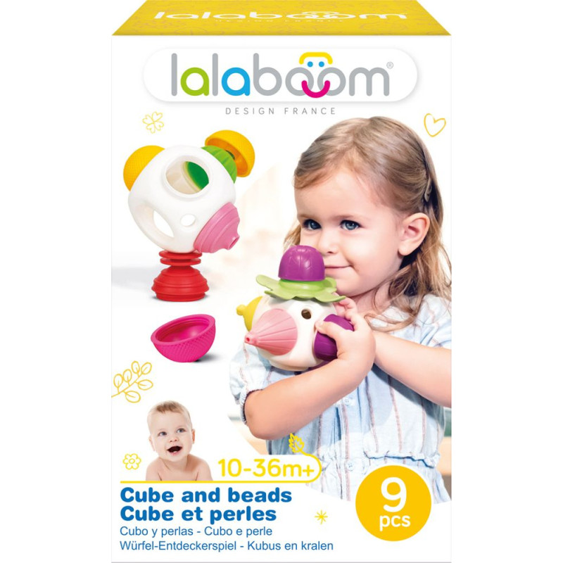 As Company Lalaboom Mini Cube and beads (4pcs) (1000-86161)