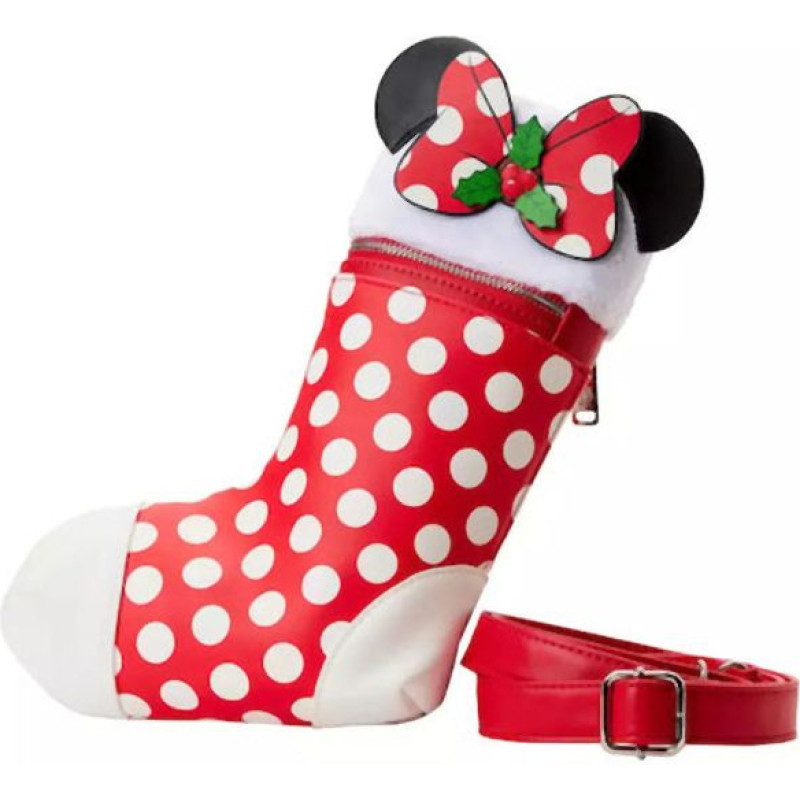 Loungefly Disney - Minnie Mouse Cosplay Stocking Crossbody Bag (WDTB2680)