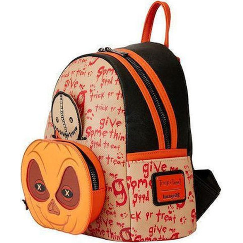 Loungefly Egendary Pictures: Trick R Treat - Pumpkin Cosplay Mini Backpack (TRTBK0008)