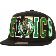 Mitchell & Ness Varsity Bust Snapback Boston Celtics Cap HHSS6461-BCEYYPPPBLCK (OSFM)