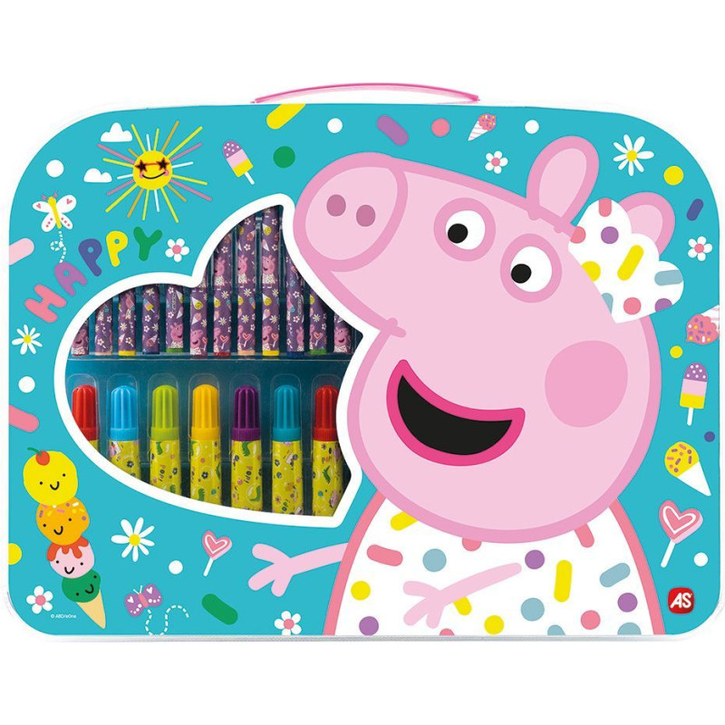 As Company AS Art Case Peppa Pig Painting Set (1023-66228)