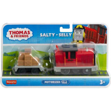 Mattel Fisher-Price Thomas  Friends Motorized - Salty Vehicle with Wagon (HMC21)