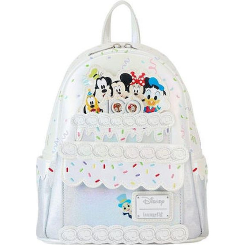 Loungefly Disney 100Th - Celebration Cake Mini Backpack (WDBK3318)